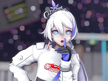 Kiana in racing suit - Sexy Dancing (3D HENTAI)