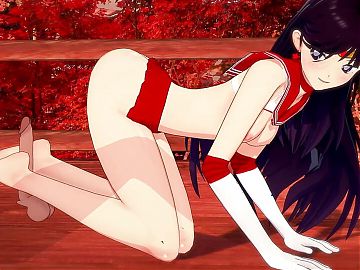 Sailor Mars Footjob - 3D Ashikoki Hentai