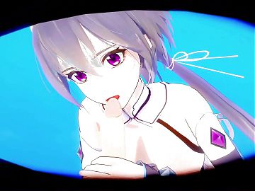 Luo Tianyi Hentai Sex Vocaloid Mmd 3D Purple Eyes Color Edit Smixix