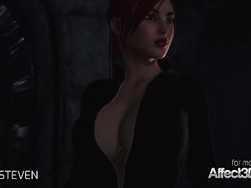 3d animation moster sex with a red head large boobs woman