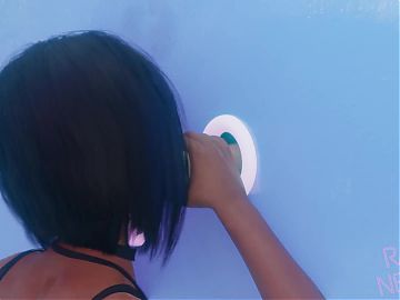 Overwatch - pharah blowjob glory hole 3d hentai