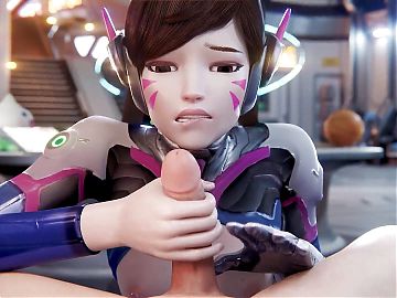 3D Compilation: Overwatch Dva Blowjob Missionary Fuck Widowmaker Masturbation Uncensored Hentai